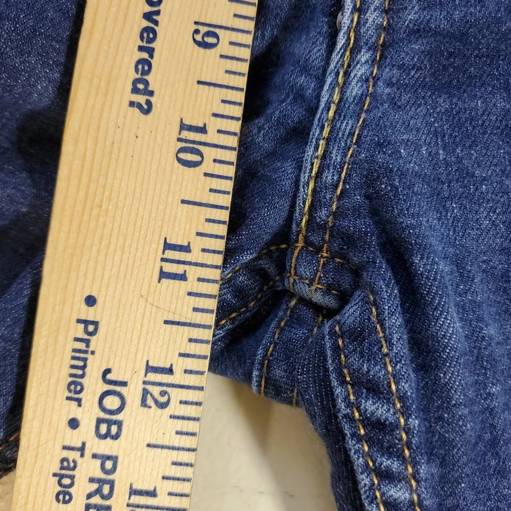 Levis 514 Straight Fit Jeans Mens 36x34 Blue Denim 00514-1325 Indigo